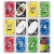 Mattel® Uno® With Customizable Cards Card Game Perspective: back