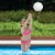 Intex 56508EP Inflatable Floating Swimming Pool Toys Volleyball Game, Green Perspective: back