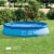 Intex 28121EH 10ft x 30in Easy Set Inflatable Kid Swimming Pool with Filter Pump Perspective: back