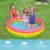 Intex 58 x 13 Inflatable Sunset Glow Colorful Backyard Kids Vinyl Splash Pool Perspective: back