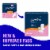 Carefree® Maxi Pads with Wings Overnight Unscented Perspective: back