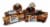Smokehouse 5" Meaty Round Dog Bone Perspective: back