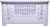Starplast Stacking Bin - White Perspective: back