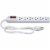Do it Best 6-Outlet White Power Strip with 2 Ft. Cord LTS-6 Perspective: back