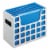 Pendaflex® DecoFlex Desk Top Hanging Folder File - Granite Perspective: back
