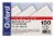 Oxford® Ruled Index Cards - White Perspective: back