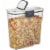 Progressive Large Plastic Cereal Keeper Container Perspective: back