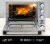 Gemelli Home Oven, Professional Grade Convection Oven with Built-In Rotisserie Perspective: back