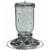 Perky-Pet® Mason Jar Glass Wild Bird Feeder - Blue Perspective: back