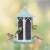 Woodstream Gilded Chalet Gazebo Bird Feeder Perspective: back