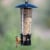 Perky-Pet Squirrel-Be-Gone Max Clear Plastic Bird Feeder with Flexports Perspective: back