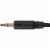 RCA 6 Ft. Black 3.5mm Extension Cable Audio Cable AH208R Perspective: back