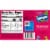 NERDS Gummy Clusters Rainbow Crunchy And Gummy Candy Bag Perspective: back