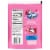 Nerds® Gummy Clusters Valentine's Candy Stand Up Bag Perspective: back