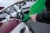 Midwest Can Company Mini Super Funnel - Green Perspective: back