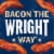 Wright® Brand Thick Sliced Hickory Smoked Bacon Perspective: back
