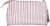 Scunci Stripe Cosmetic Bag Perspective: back