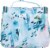 Scunci Watercolor Floral Cosmetic Bag Perspective: back