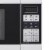Avanti MT91K0W 0.9 Cu. Ft. Countertop Microwave - White Perspective: back