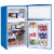 Avanti RMRT30X6BL 3.0 Cu. Ft. Blue Compact Retro Style Refrigerators Perspective: back