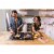 Granitestone Diamond Non-Stick Aluminum Cookware Set - Blue Perspective: back