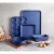 Graniteston Diamond Blue 5 Piece Bakeware Set Perspective: back
