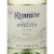 Riunite Trebbiano/Moscato Italian White Wine Perspective: back