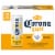Corona Light Mexican Lager Import Lower Calorie* Beer Perspective: back