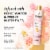 Pantene Nutrient Blends Miracle Moisture Boost Rose Water Shampoo Perspective: back