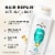 Pantene Smooth and Sleek Shampoo, 72 Hour Smoothness Perspective: back