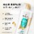 Pantene Smooth and Sleek Conditioner, 72 Hour Smoothness Perspective: back
