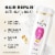 Pantene Curl Perfection Shampoo, 72 Hour Curl Definition Perspective: back