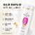 Pantene Curl Perfection Shampoo, 72 Hour Curl Definition Perspective: back