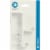 iDesign Plastic White 1 In. Over-the-Door Hook 16101 Perspective: back
