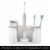 iDesigns Dental Station - White/Satin Perspective: back