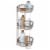 InterDesign Forma 3-Tier Shower Shelf - Bronze Perspective: back
