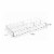 InterDesign Clear Divided Tray Perspective: back
