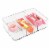 iDesign Clarity Drawer Organizer - Clear Perspective: back