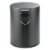 iDesign Step Waste Can with Bucket Insert - Charcoal Perspective: back