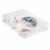 InterDesign Linus Divided Drawer Organizer - Clear Perspective: back