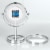 iDesign Lighted Cordless Free-Standing Vanity Mirror - Silver Perspective: back