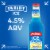 Smirnoff Ice Blue Raspberry Lemonade Flavored Hard Beverage Perspective: back