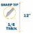 12 inch BBQ Skewers Set of 24, Used for Barbecuing Meat, Poultry, Seafood, Vegetables, Cheese Perspective: back