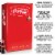 Coca-Cola Refrigerator with Freezer - Red Perspective: back