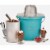 Nostalgia Electric Ice Cream Maker - Blue Perspective: back