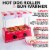 Nostalgia Coca-Cola Hot Dog Roller & Bun Warmer Perspective: back