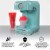 Nostalgia Classic Retro Snow Cone Maker - Aqua Perspective: back