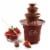 Nostalgia 3-Tier Chocolate Fondue Fountain Perspective: back