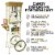 Nostalgia Candy & Snack Dispensing Popcorn Cart - Ivory Perspective: back