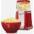 Nostalgia Electrics Retro Hot Air Popcorn Maker - Red Perspective: back